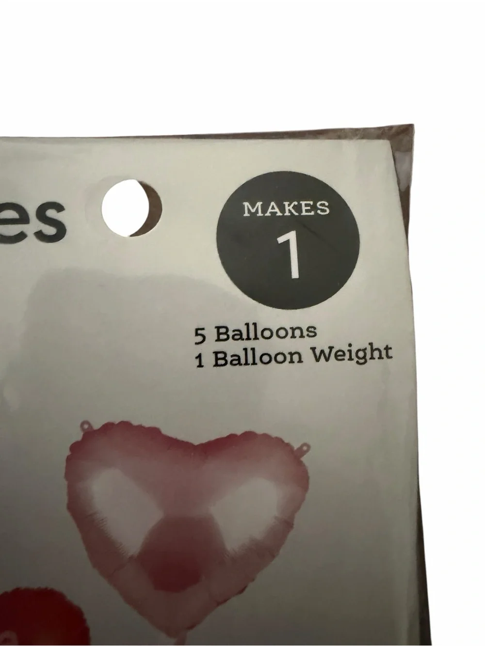 Balloon Bundles Heart Teddy Bear Balloon Set - Pink